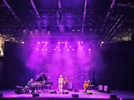 Youn Sun Nah at the Theatre de Verdure
