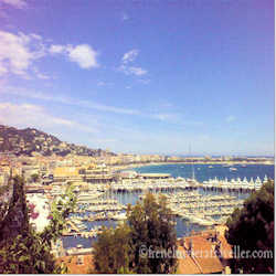 View of Cannes port
