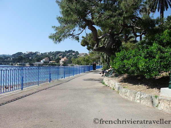 Coastal promenade Maurice Rouvier, Beaulieu-sur-Mer
