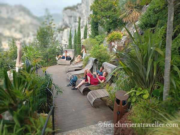 Contemplative space, Eze Exotic Garden