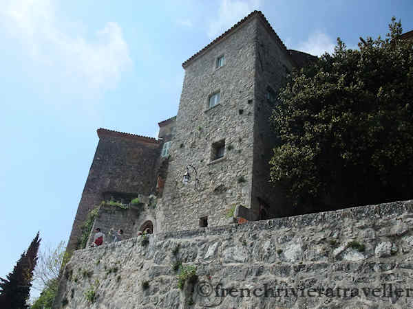 Walls of Eze village