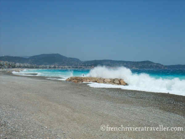 Nice beach in October