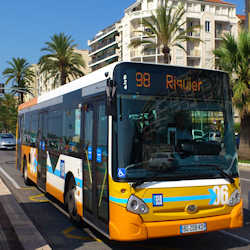 Local bus in Nice