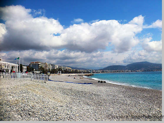 Carras public beach