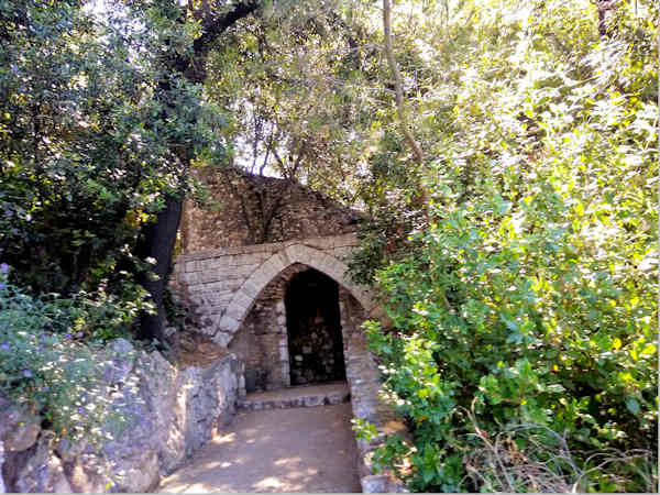 Remains of Chateau on Castle Hill