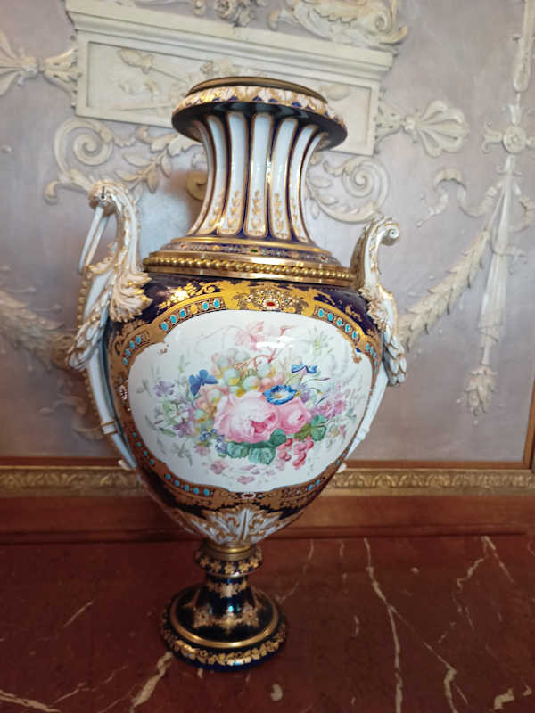 Vase in the Massena Museum